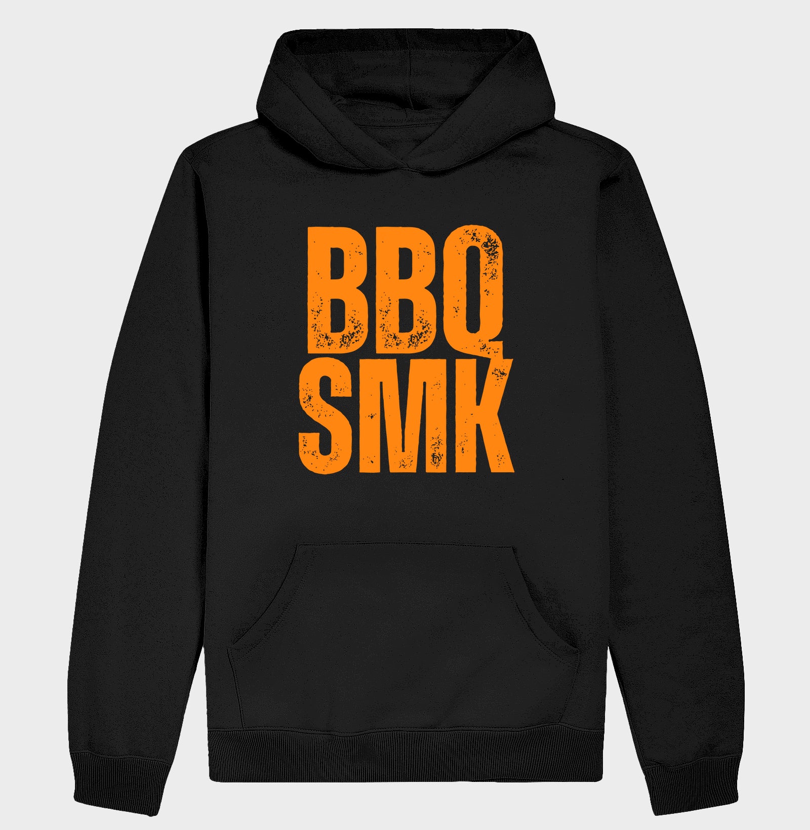 🔥 MOLETOM "BBQ SMK - YELLOW" — Preto ou Branco | 100% Algodão | Tamanhos PP ao 3G 🔥