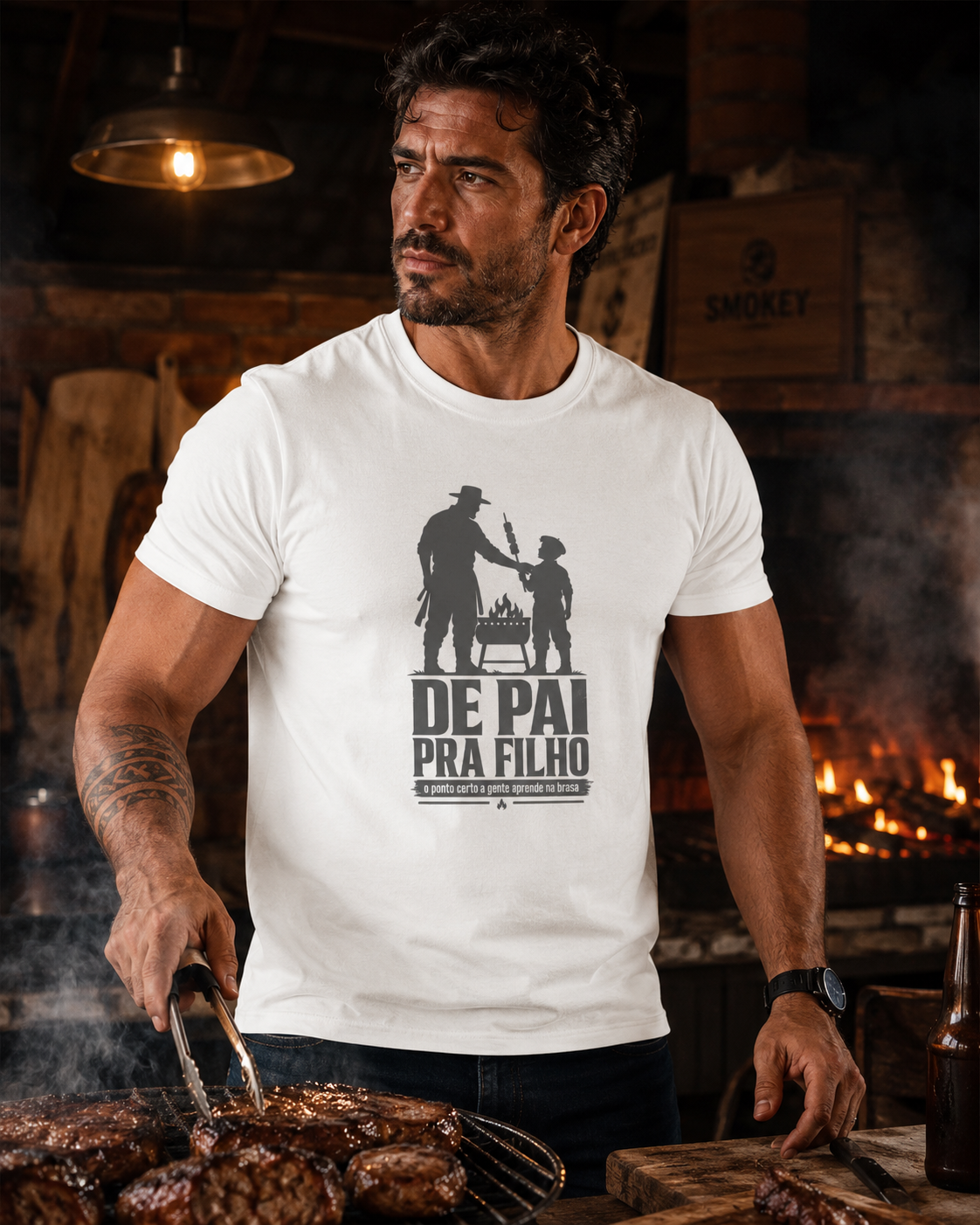 Camiseta De Pai Pra Filho | Smokey Wear