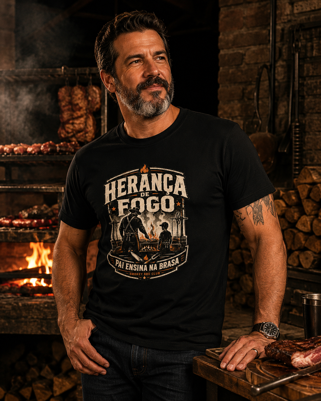 Camiseta Heraça de Fogo | Smokey Wear