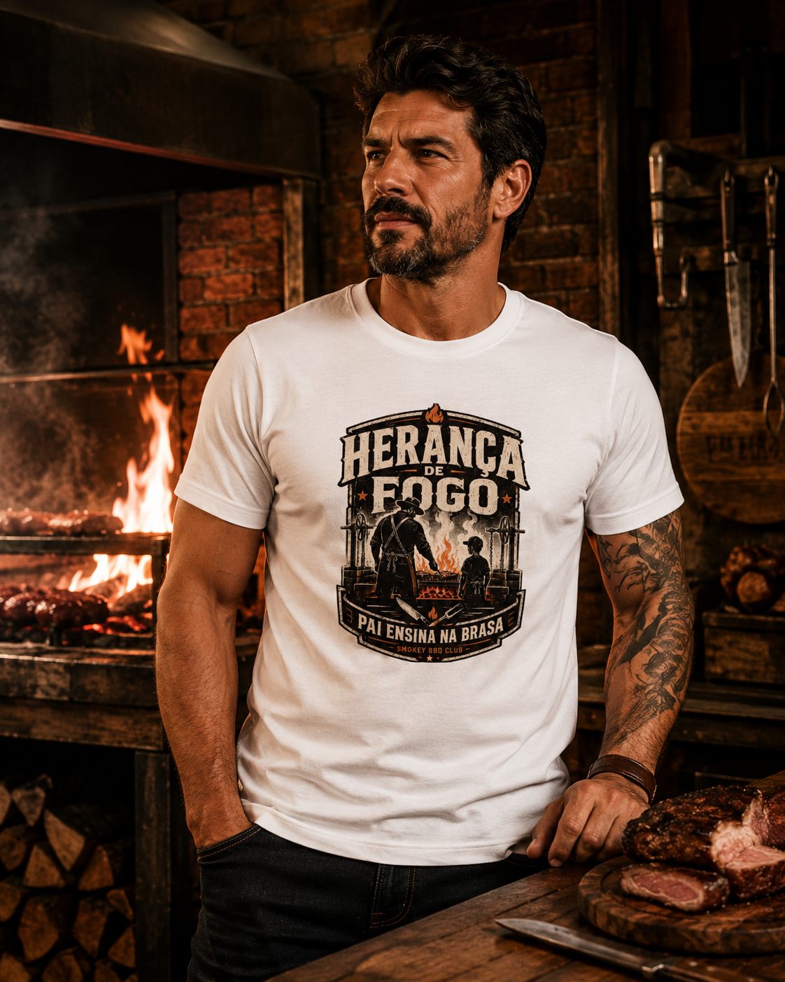 Camiseta Heraça de Fogo | Smokey Wear