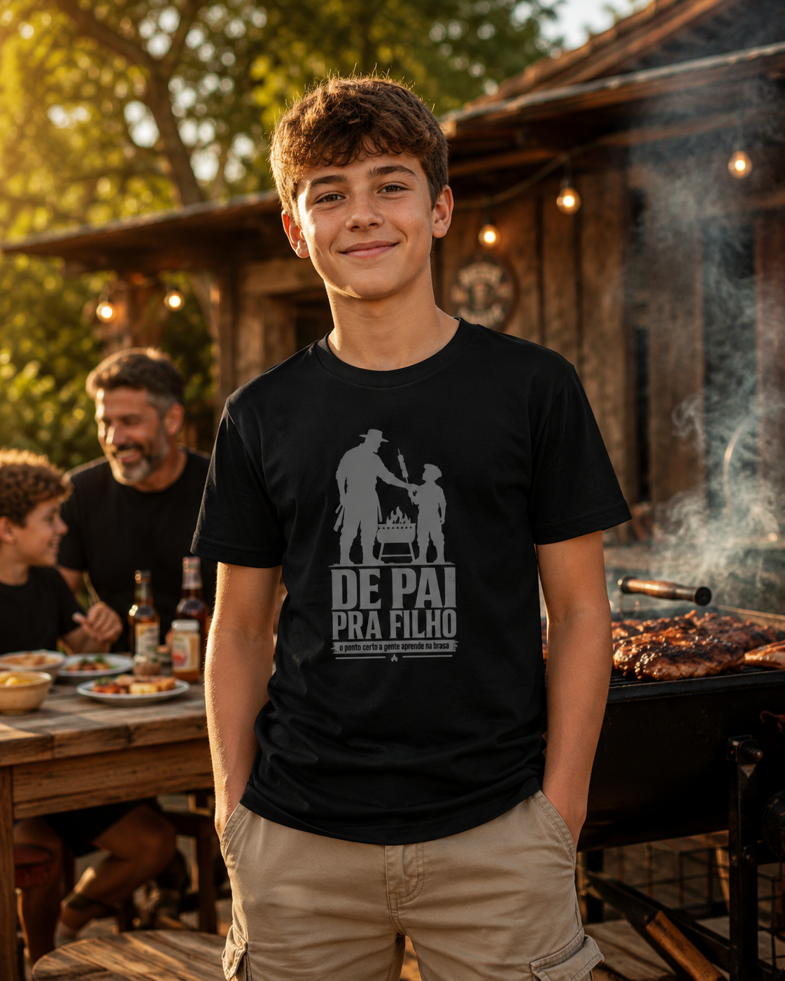 Camiseta de Pai Pra Filho (INFANTIL) | Smokey Wear