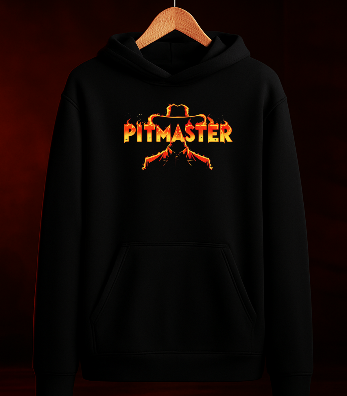 🔥 MOLETOM "COWBOY FIRE" — Preto | 100% Algodão | Tamanhos PP ao 3G 🔥