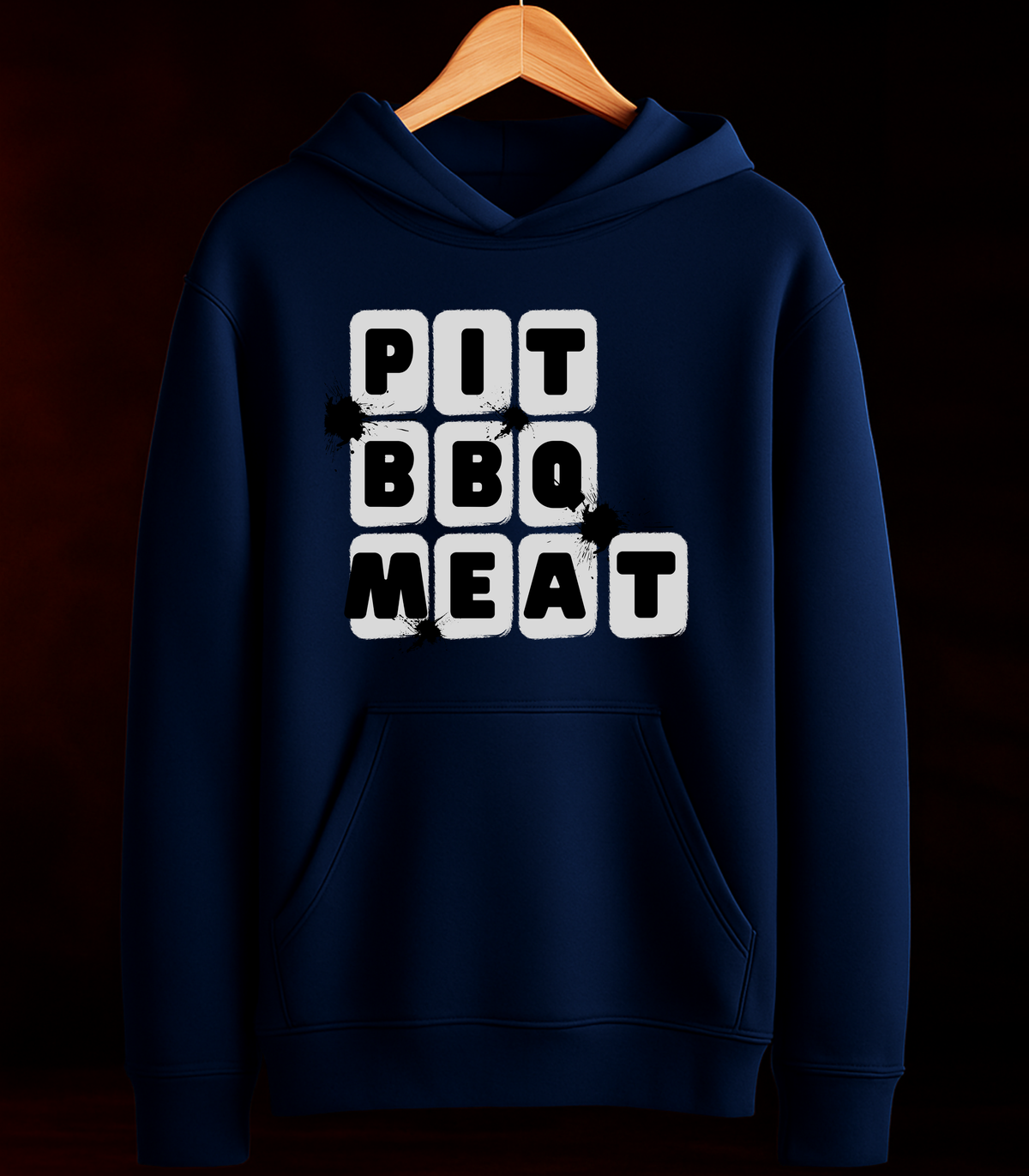 🔥 MOLETOM "PIT BBQ MEAT" — Preto ou Marinho | 100% Algodão | Tamanhos PP ao 3G 🔥
