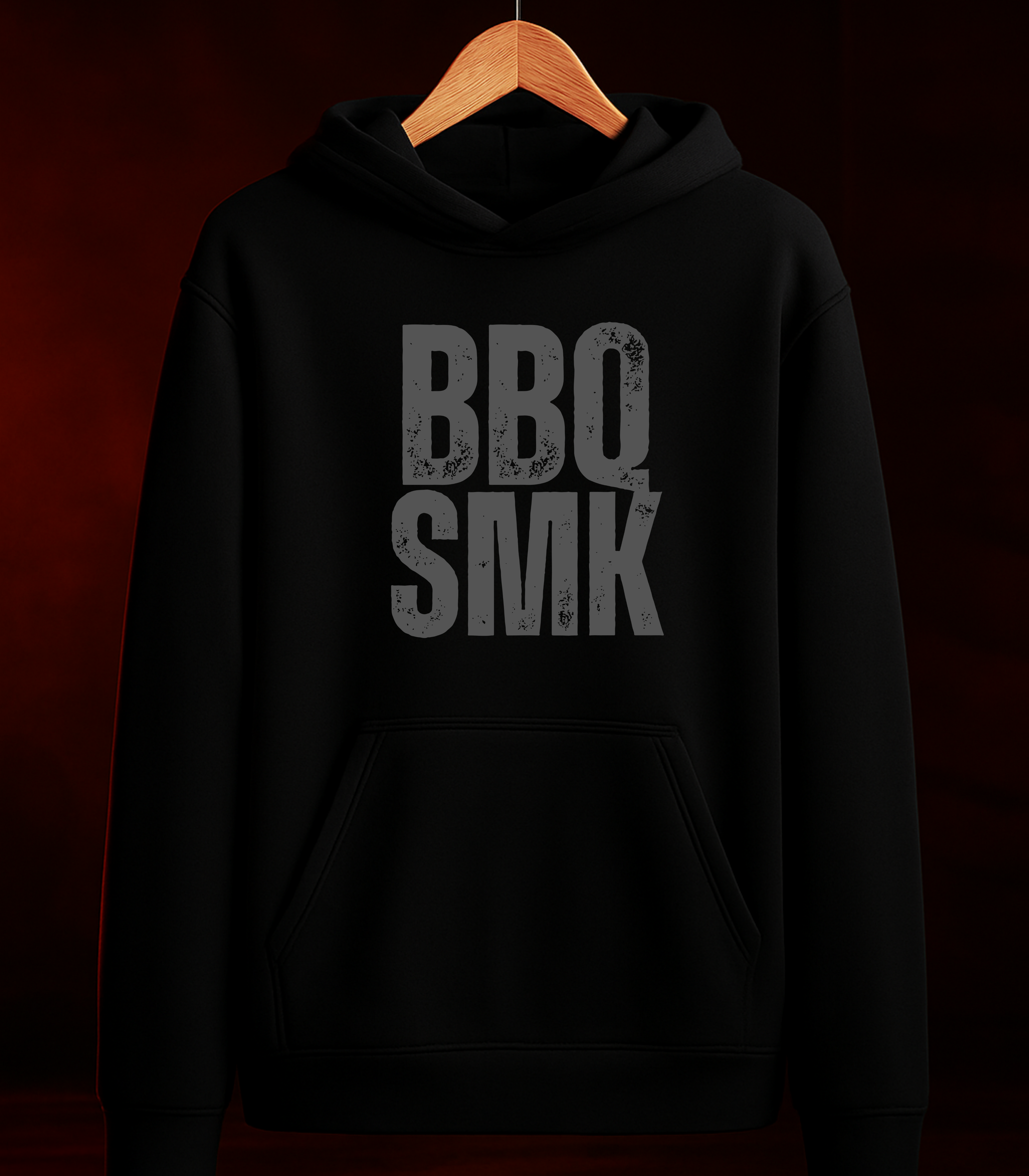 🖤 MOLETOM "BBQ SMK" —GRAY - LINHA LIMITADA DO PP AO 3G