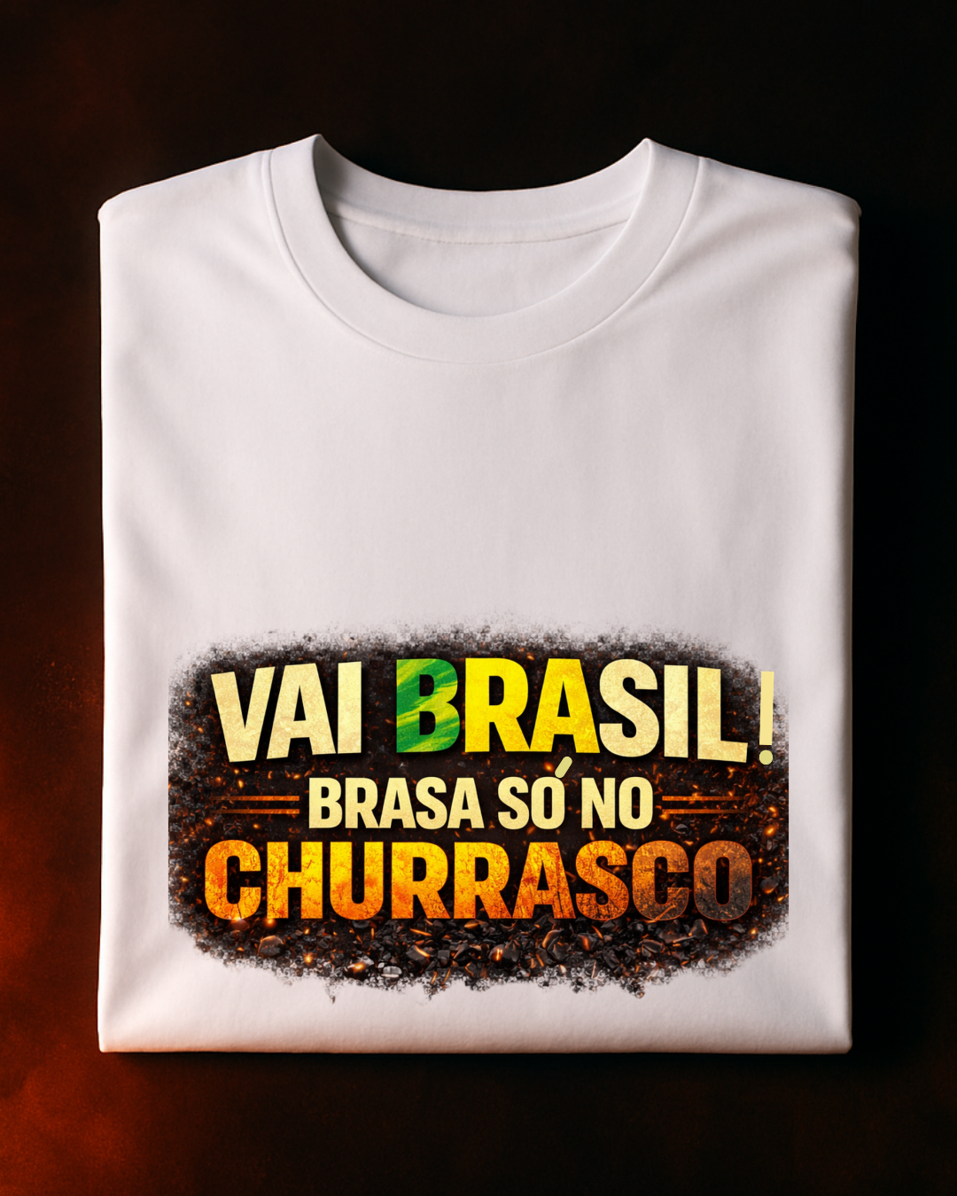 Camiseta Brasa só no Churrasco | Smokey Wear