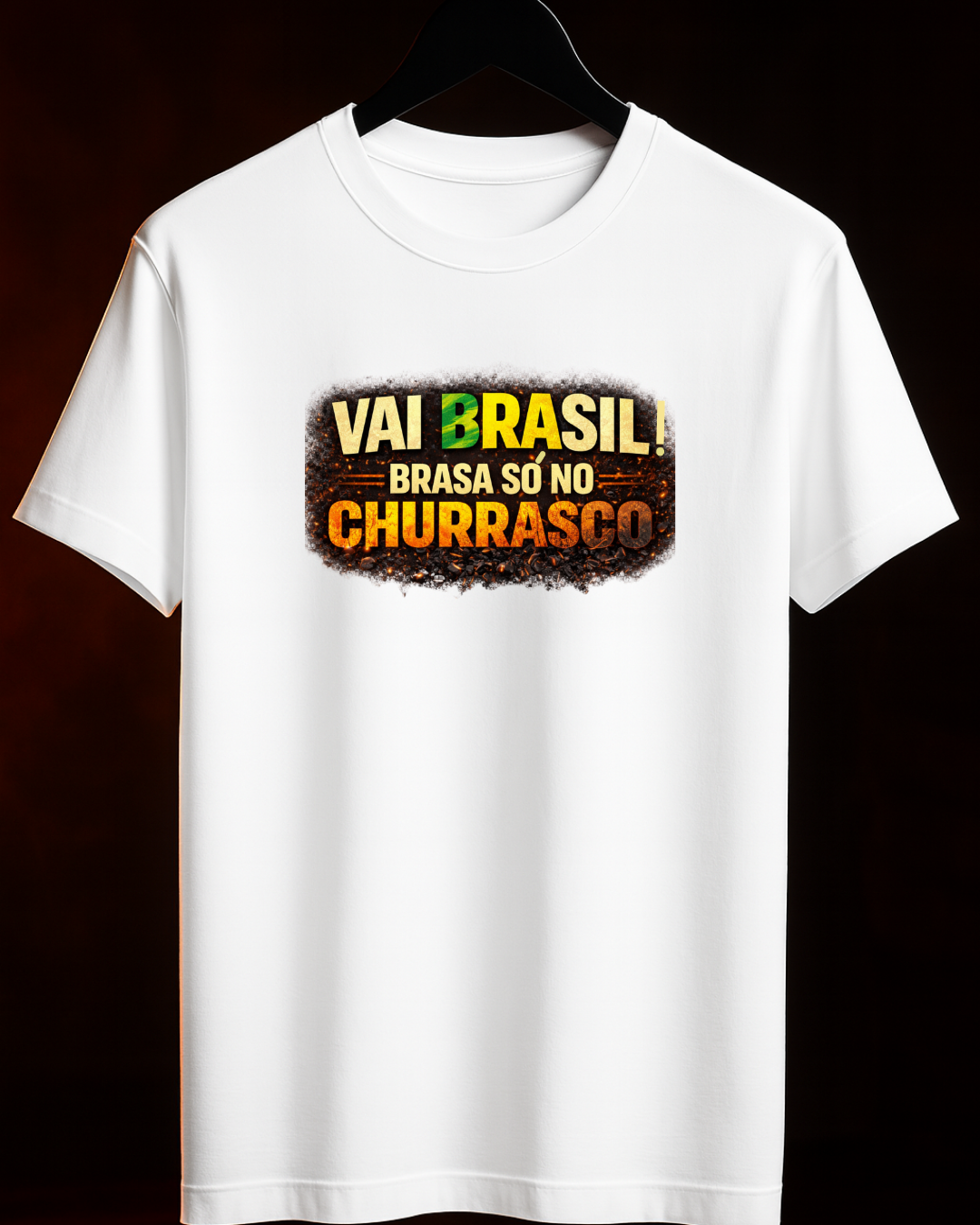 Camiseta Brasa só no Churrasco | Smokey Wear