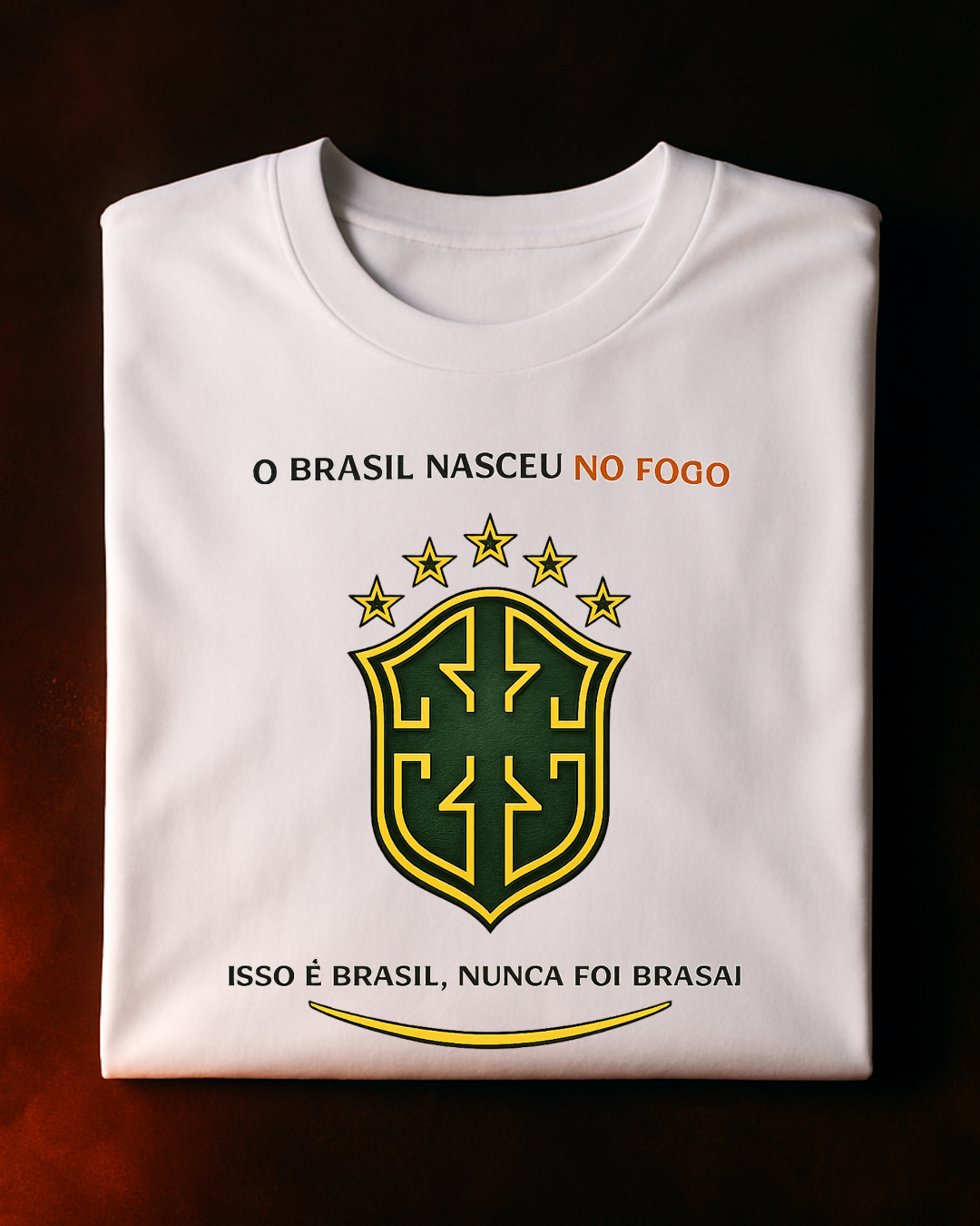 Camiseta Brasil Nunca Foi Brasa 2 | Smokey Wear