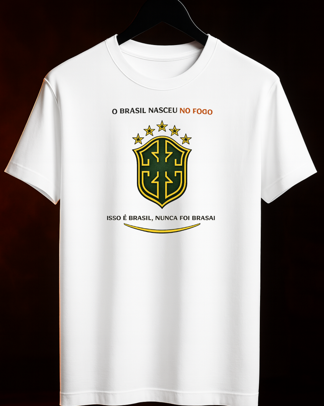 Camiseta Brasil Nunca Foi Brasa 2 | Smokey Wear