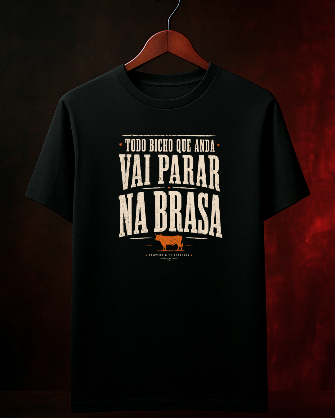 Camiseta Todo Bicho Vai Pra Brasa | Smokey Wear