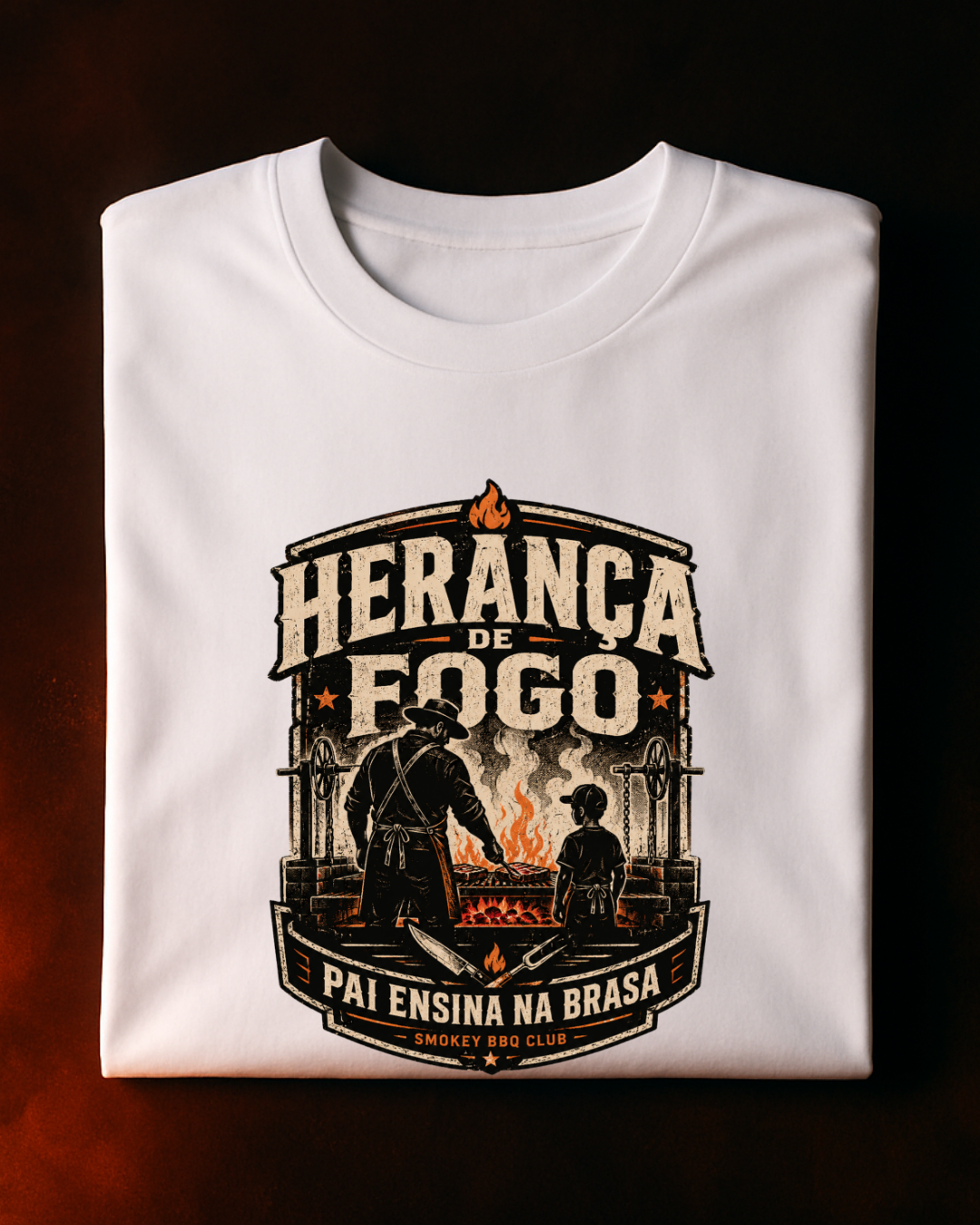 Camiseta Heraça de Fogo | Smokey Wear
