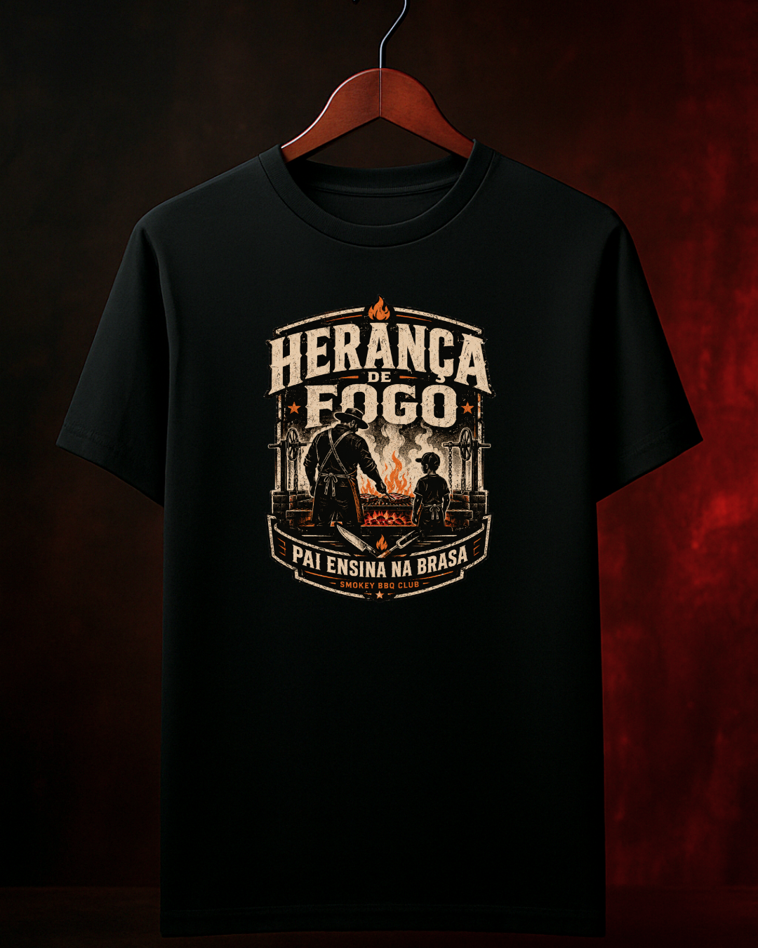 Camiseta Heraça de Fogo | Smokey Wear