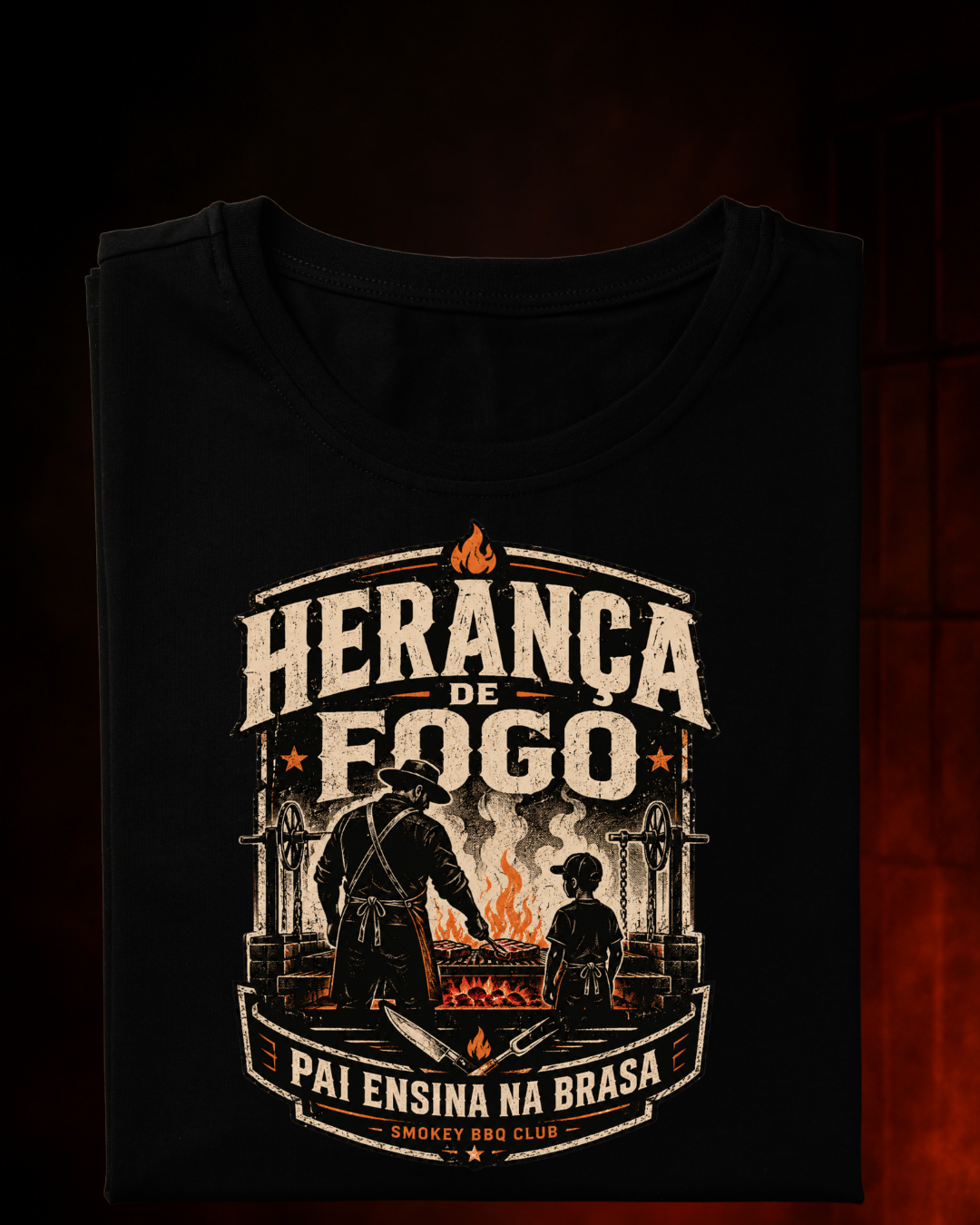 Camiseta Heraça de Fogo | Smokey Wear
