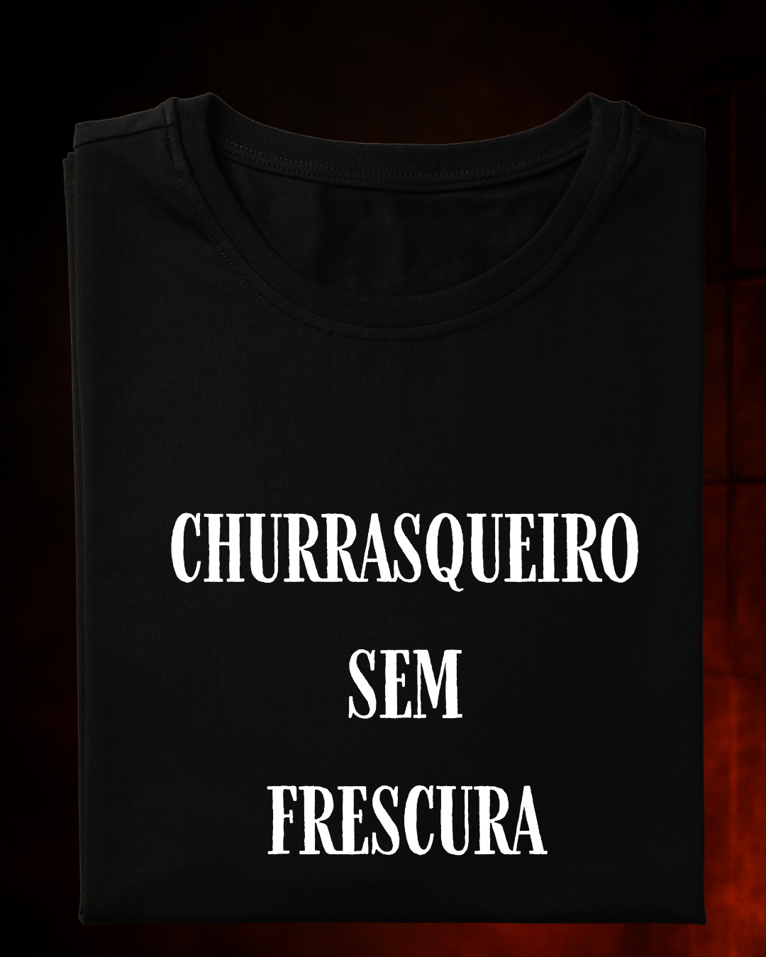 Camiseta Churrasqueiro Raiz estampa churrasco - Smokey Wear