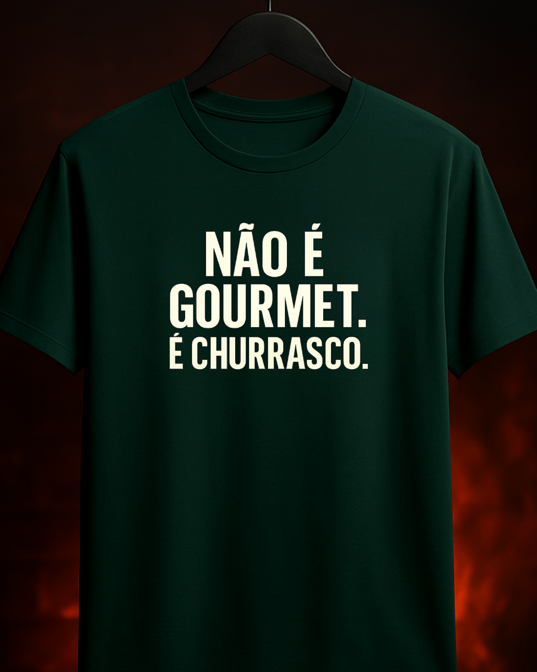 Camiseta É Churrasco Colorida | Smokey Wear