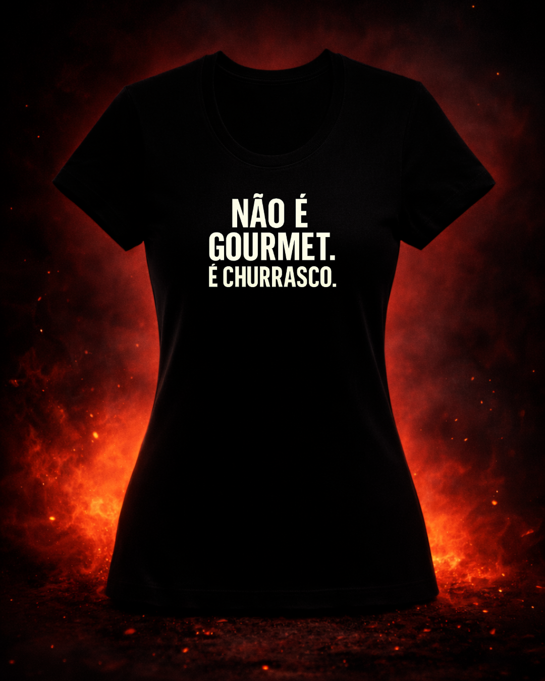 Camiseta É Churrasco Colorida | Smokey Wear
