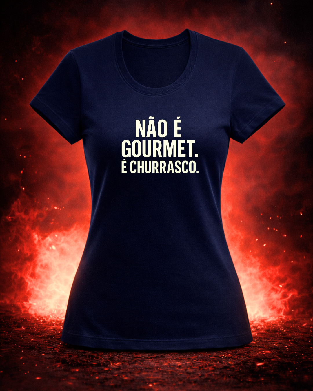Camiseta É Churrasco Colorida | Smokey Wear