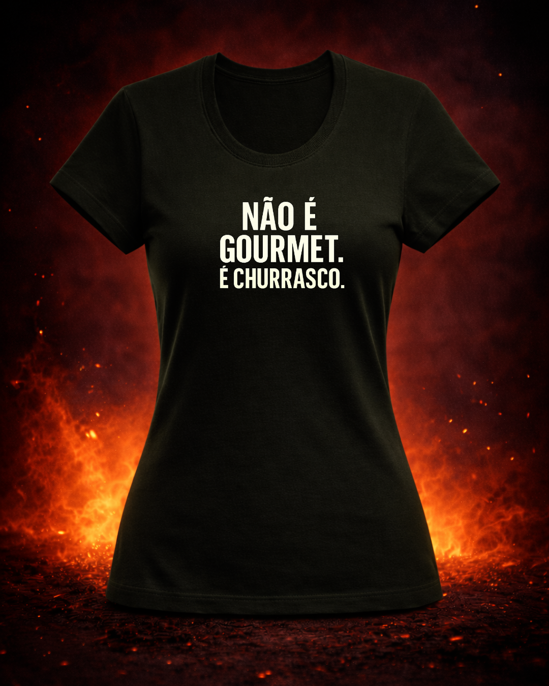 Camiseta É Churrasco Colorida | Smokey Wear
