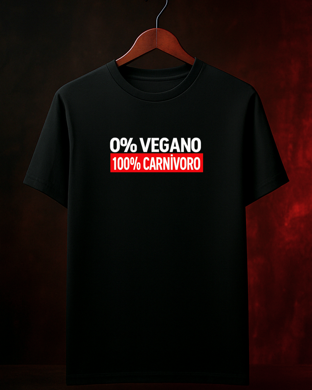 Camiseta Carnívoro Absoluto detalhe estampa - Smokey Wear