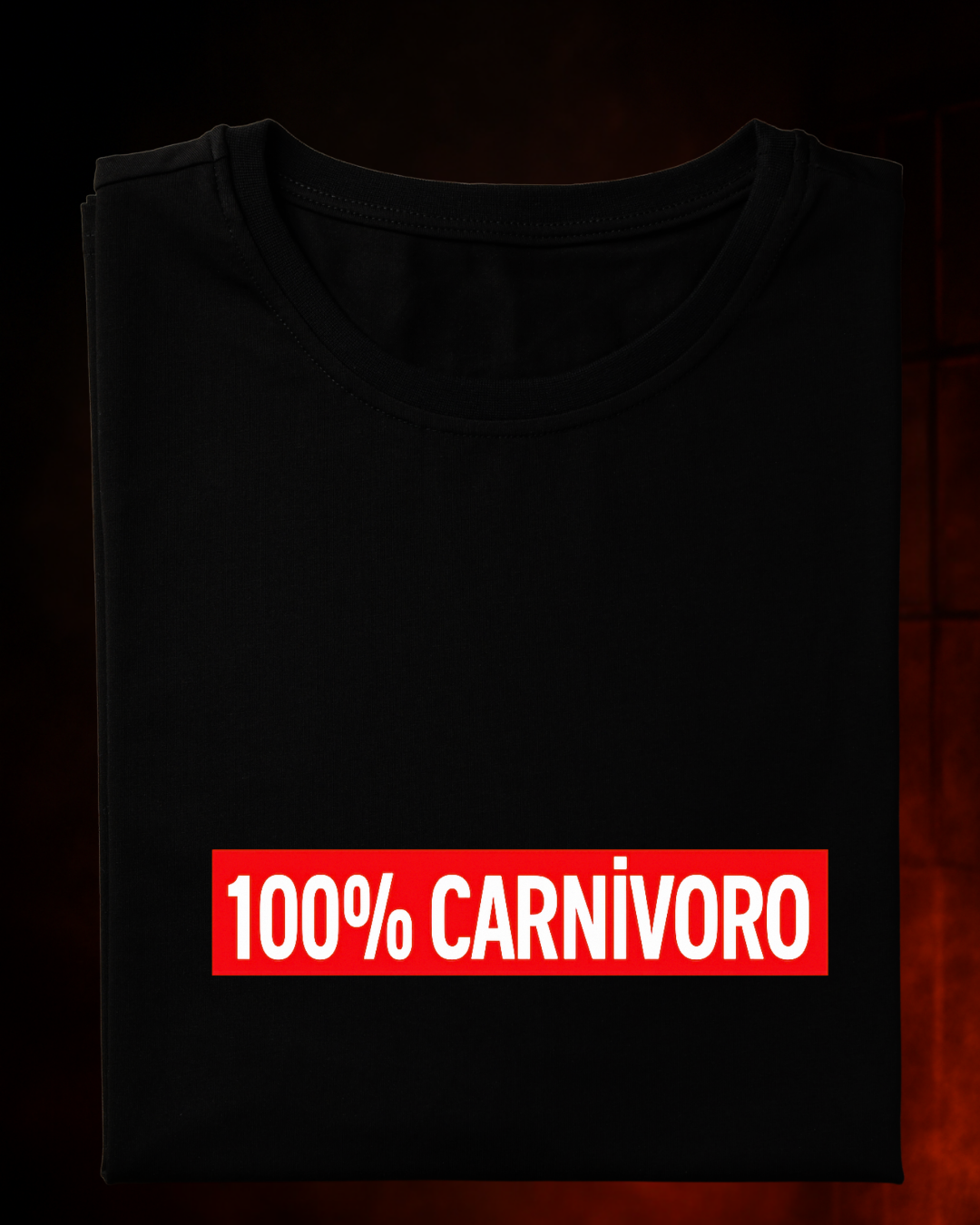 Camiseta 100% Carnívoro Absoluto | Smokey Wear
