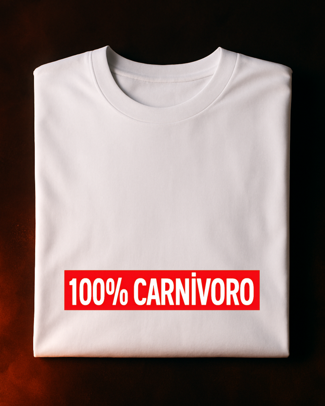 Camiseta 100% Carnívoro Absoluto | Smokey Wear