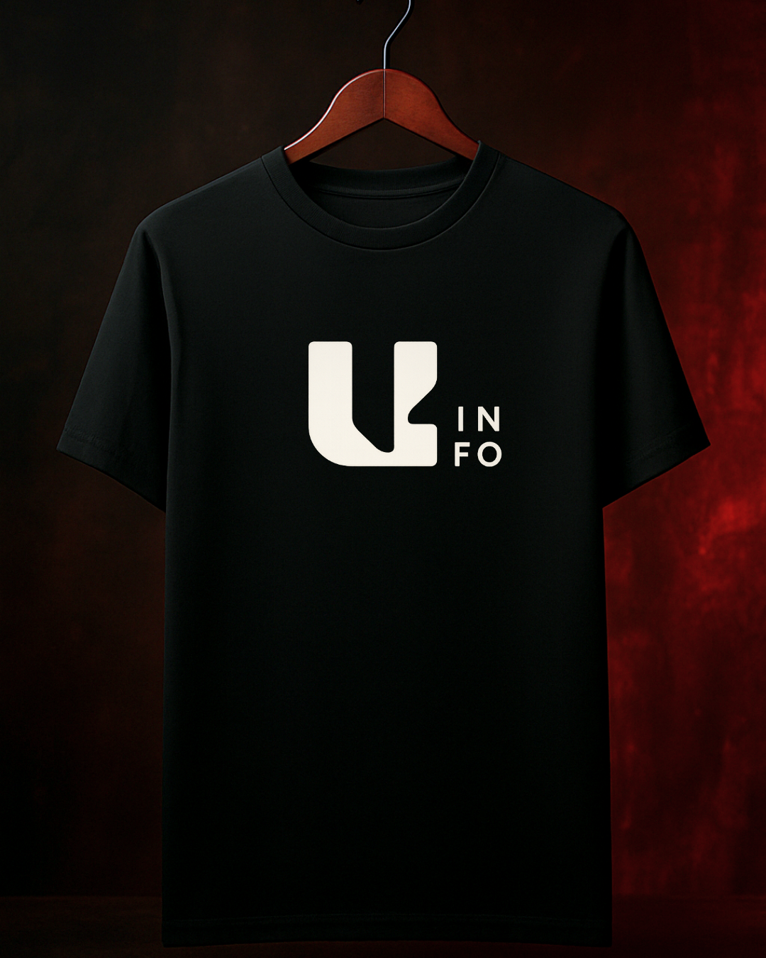 Camiseta “UNI INFO — Logo Central” | Masculina e Feminina | 100% Algodão | PP ao 4G