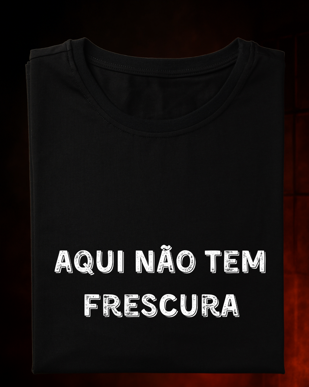 Camiseta Sem Frescura detalhe estampa churrasco - Smokey Wear