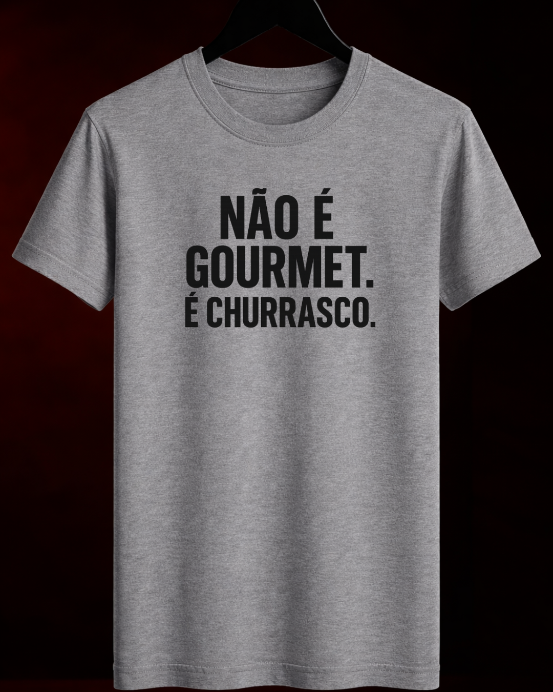 Camiseta É Churrasco Branca | Smokey Wear