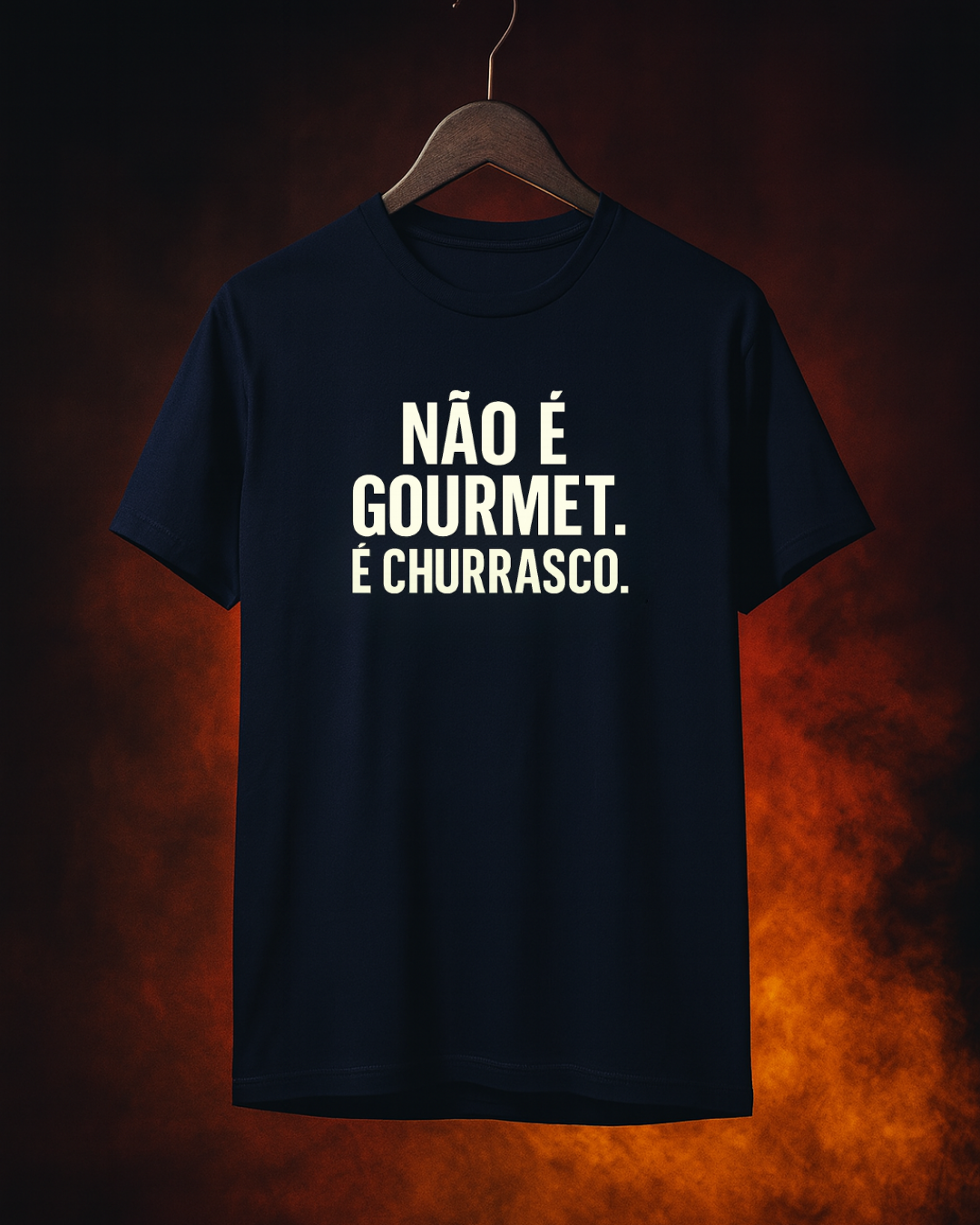 Camiseta É Churrasco Colorida | Smokey Wear