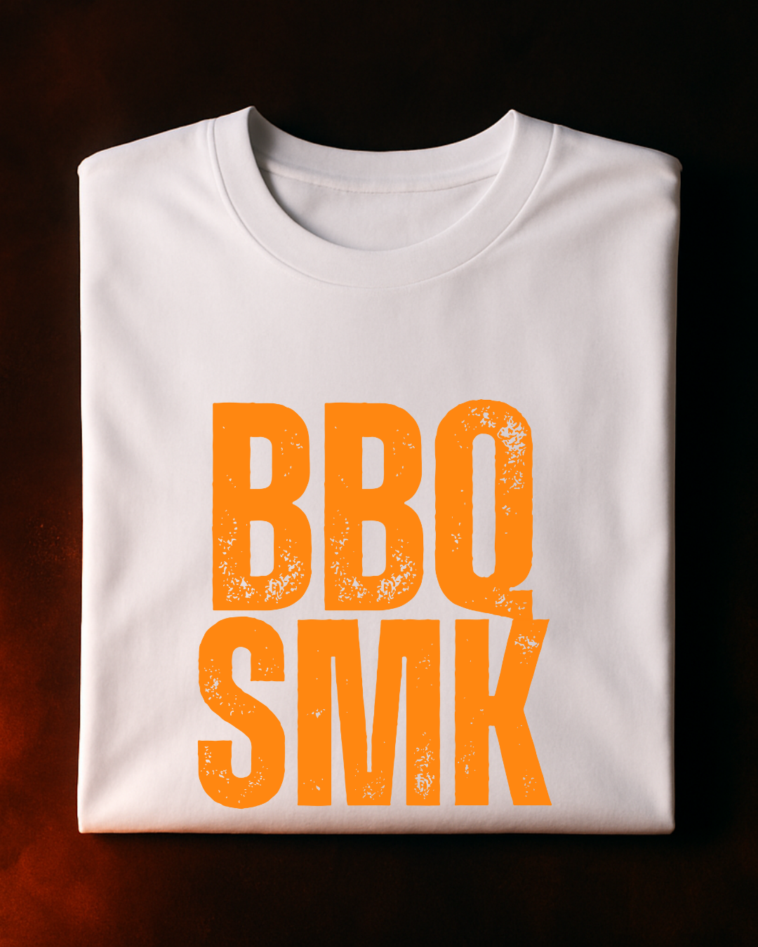 Camiseta BBQ SMK Yellow detalhe estampa - Smokey Wear