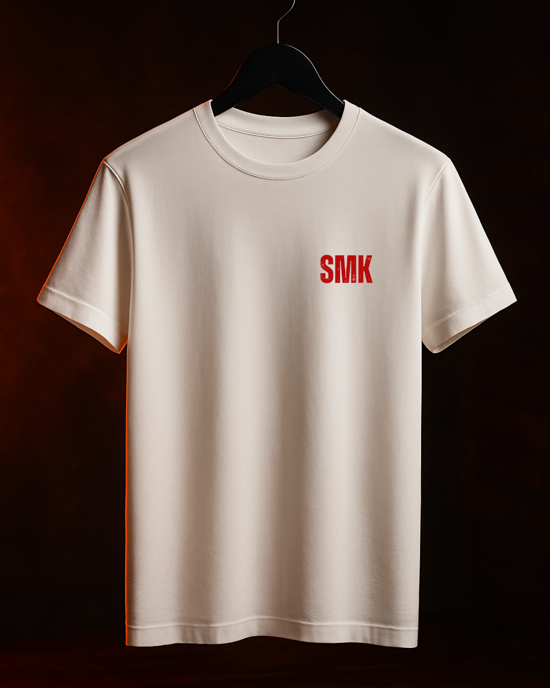 Camiseta SMK Redline detalhe logo vermelho - Smokey Wear