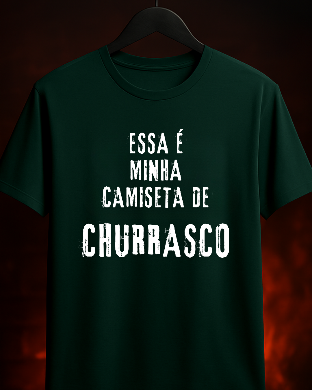 Camiseta Traje de Gala detalhe churrasco - Smokey Wear